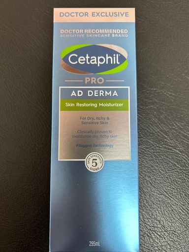 Cetaphil Pro Ad Derma Skin Restoring Moisturizer 295ml